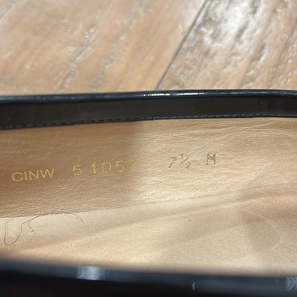 Stuart weitzman Black Patent Leather Loafers - Picture 6 of 10